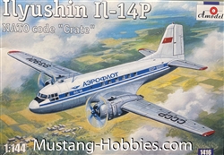 AMODEL 1/144 Ilyushin IL-14P 'Crate' Soviet civil aircraft