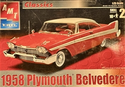 AMT 1/251958 Plymouth Belvedere