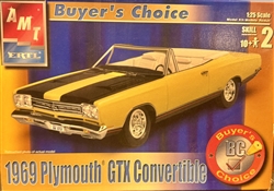 AMT/ERTL 1/25 1969 Plymouth GTX Convertible