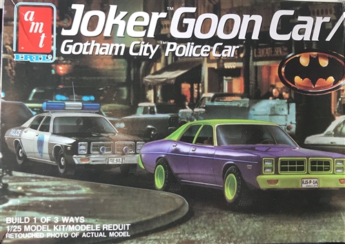 Joker Goon Car Gotham City Police Car 1/25 AMT Factory Sealed. 