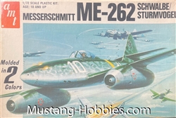 AMT/MATCHBOX 1/72 Messerschmitt Me-262 Schwalbe/Sturmvogel