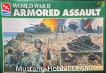 AMT/ESCI 1/72 World War II Armored Assault