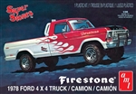 AMT 1/25 1/25 1978 Ford 4x4 Firestone Super Stones Pickup Truck