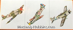 AMT/FROG 1/72 Famous Fighters Series II Hawker Tempest V, Dewoitine D.520, Focke-Wulf 190A-3