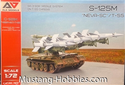 A&A MODELS 1/72 S-125M "Neva-SC"/T-55 SA-3 Goa Missile System on T-55 Chassis