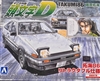 AOSHIMA 1/32 Initial D AE86 Trueno Retractable Takumi Fujiwara Ver.