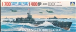 Aoshima 1/700 I-400 Japan Navy Submarine
