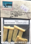 AIRES HOBBY MODELS 1/72 F4U-7 CONTROL SURFACES
