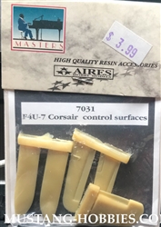 AIRES HOBBY MODELS 1/72 F4U-7 CONTROL SURFACES