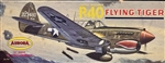 AURORA 1/48 Curtiss Warhawk P-40 Flying Tiger