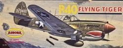 AURORA 1/48 Curtiss Warhawk P-40 Flying Tiger