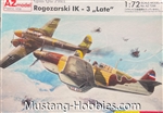 AZ MODELS 1/72 Rogozarski IK-3 "Late"