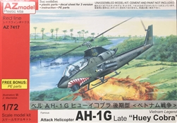 AZ MODELS 1/72 Bell AH-1G Huey Cobra "Late, Vietnam Legends"