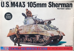 BANDAI 1/48 U.S. M4A3 105mm Sherman