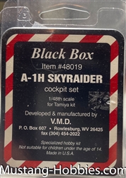 BLACK BOX 1/48 A-1H SKYTAIDER  COCKPIT SET FOR TAMIYA