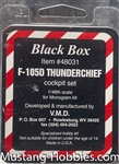 BLACK BOX 1/48 F-105 THUNDERCHIEF  COCKPIT SET FOR MONOGRAM KIT
