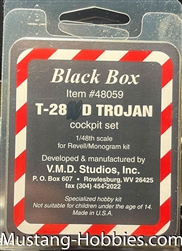 BLACK BOX 1/48 T-28D TROJAN  COCKPIT SET REVELL/MONOGRAM
