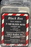 BLACK BOX 1/48 F-16D BLOCK 40/50 COCKPIT SET HASEGAWA