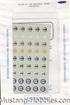 BARE METAL DECALS 1/48 AIR NATIONAL GUARD INSIGNIAS