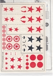 BLUE RIDER DECALS 1/72 WWI POLISH AIR FORCE  MARKINGS