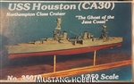 BLUE WATER NAVY 1/350 Northampton Class Cruiser USS Houston CA-30 "The Ghost of the Java Coast"