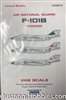 CARCAL MODELS  1/48 AIR NATIONAL GUARD F-101B VOODOO OREOGON, MAINE & WASHINGTON