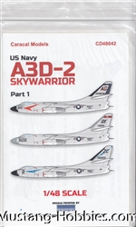 CARCAL MODELS  1/48 US Navy A3D-2 SKYWARRIORS PART 1
