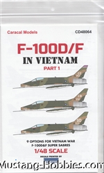 CARCAL MODELS  1/48 F-100 in Vietnam - Part 1