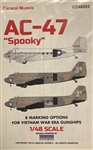 CARCAL MODELS  1/48 AC-47 SPOOKY