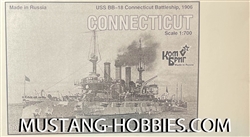 COMBRIG 1/700 Battleship USS Connecticut BB-18, 1906