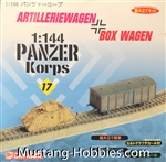 Dragon 1/144 Panzer Korps  Artilleriewagen + Box Wagen