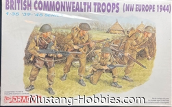 DRAGON 1/35 British Commonwealth Troops (NW Europe 1944)