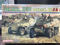 DRAGON 1/35 Sd.Kfz. 251 Ausf. D (3 in 1)