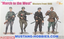 DRAGON 1/35 March to the West Soldiers Western Front 1940 (4)