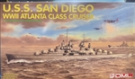 Dragon 1/700 USS San Diego CL-53