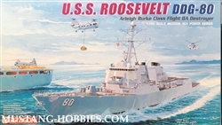 Dragon 1/700USS Roosevelt DDG80 Arleigh Burke Class Flight IIA Destroyer