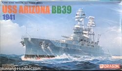 Dragon 1/700 USS Arizona BB-39