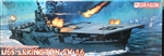 Dragon 1/700 USS Lexington CV16 Aircraft Carrier