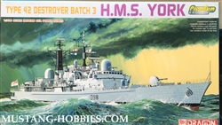 Dragon 1/700 HMS York Type 42 Batch 3 Destroyer