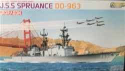 Dragon 1/700 U.S.S Spruance DD-963