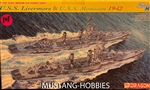 DRAGON 1/700 USS Livermore & USS Monssen 1942 2 x kits