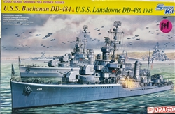 Dragon 1/700 U.S.S. Buchanan DD-484 & U.S.S. Lansdowne DD-486 1945 2 x kits