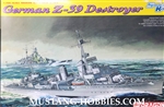 DRAGON 1/700 German Z-39 Destroyer