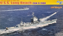 DRAGON 1/700 U.S.S. Long Beach CGN-9 1980 Cyber Hobby