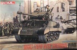 DRAGON 1/35 M4A3 (76)W HVSS Sherman WW II