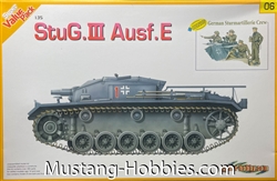 DML 1/35 StuG. III Ausf. E + Bonus German Sturmartillerie Crew