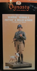 DYNASTY SCALE MODELS 120MM GENERAL GEORGE S. PATTON & WILLIE