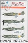 EAGLE CAL 1/32 FW 190 D-9'S JG2, JG6 & JG 301