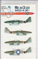 EAGLE CAL 1/72 ME 262A-1's