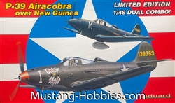 EDUARD 1/48 P-39D Airacobra over New Guinea Limited Edition / Dual Combo!